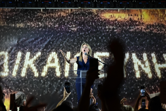 Μαρία Καρυστιανού, Τέμπη